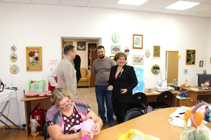 Рабочая встреча с руководителем Социального фонда России состоялась в Областном центре реабилитации инвалидов